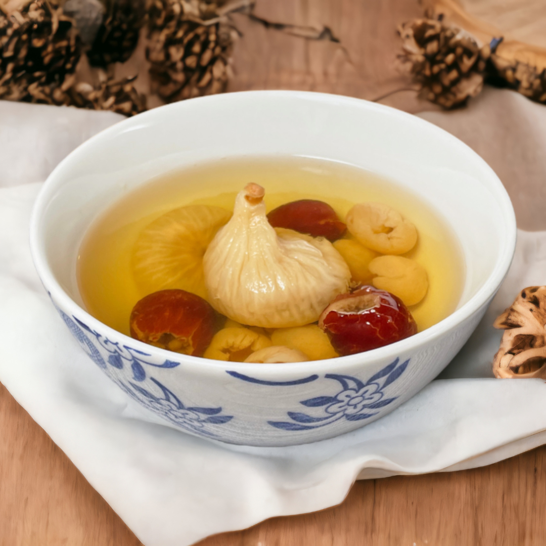 無花果桂圓紅棗糖水