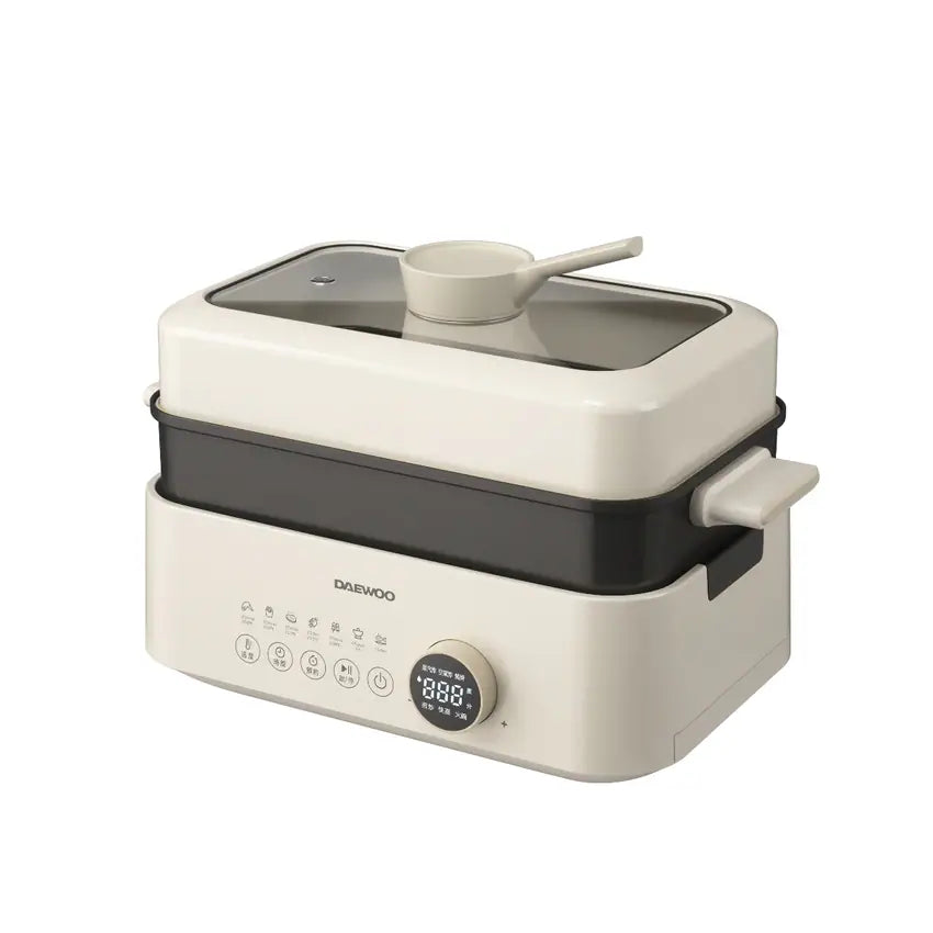DAEWOO S20 多功能料理鍋 (蒸煮鍋、空氣 炸鍋二合一)