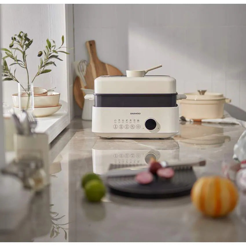 DAEWOO S20 多功能料理鍋 (蒸煮鍋、空氣 炸鍋二合一)