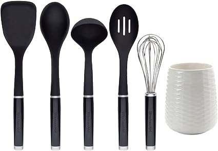 KitchenAid 陶瓷砂鍋連5件塑料工具套裝