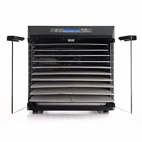 Excalibur 10-tray, Stainless Steel Dehydrator (EXC-10EL)