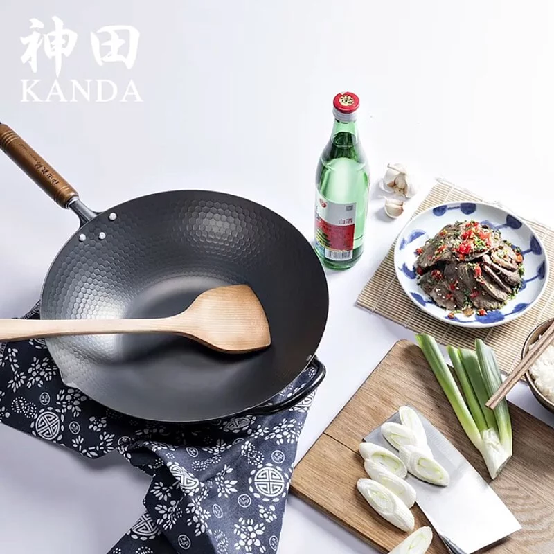 Kanda神田鐵鍋 - 33cm (有耳, 玻璃蓋)
