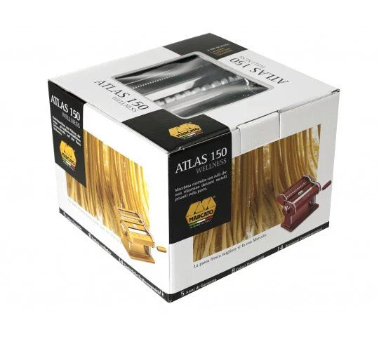 MARCATO ATLAS 150 DESIGN 分體式手動壓麵製麵機 MADE IN ITALY (METAL HANDLE)