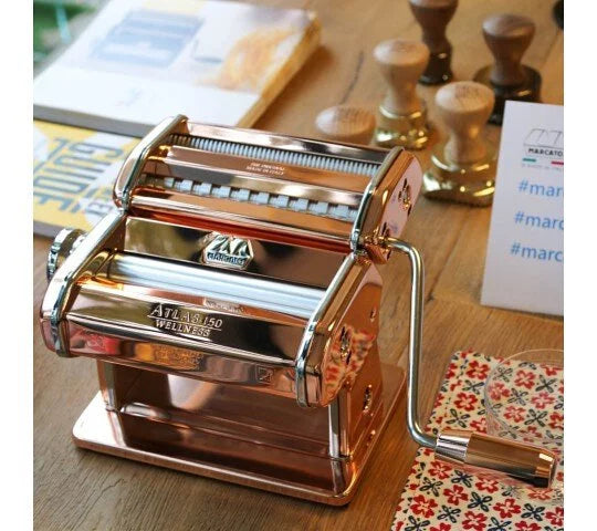 MARCATO ATLAS 150 PASTA MAKER COPPER 分體式手動壓麵製麵機 MADE IN ITALY
