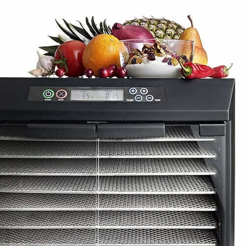 Excalibur 10-tray, Stainless Steel Dehydrator (EXC-10EL)