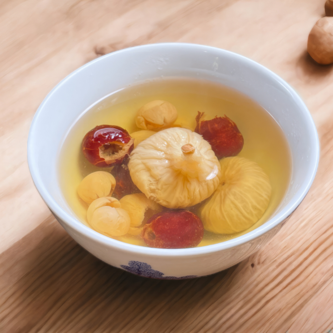 無花果桂圓紅棗糖水
