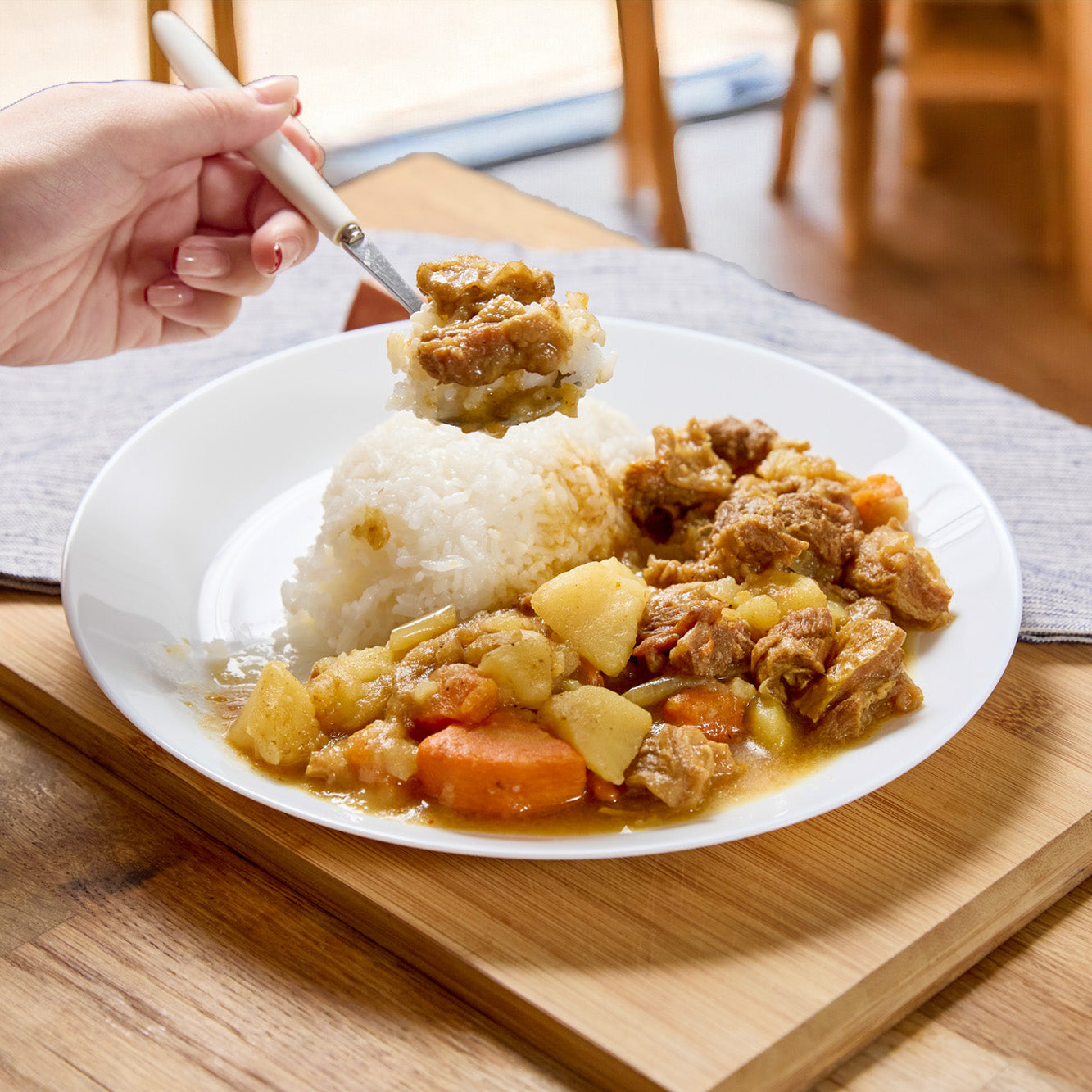 【日日煮翻熱即食系列】港式咖喱牛腩