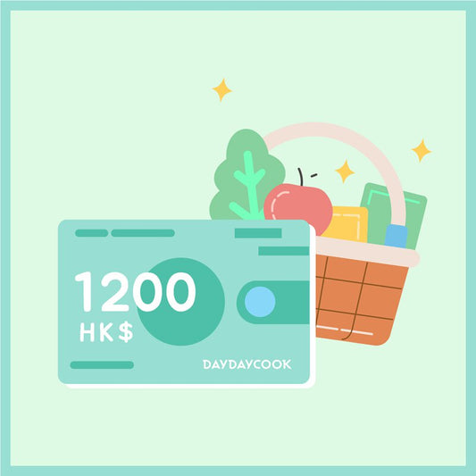 Ingredient Pack Prepaid Card $1200