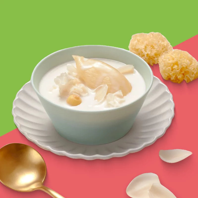 鮮製杏汁漳洲銀耳燉花膠