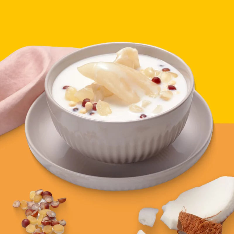 鮮製椰汁雪蓮子燉花膠