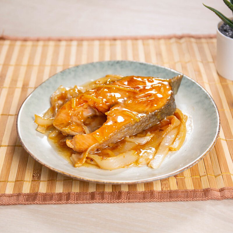 柚子蜜煎三文魚