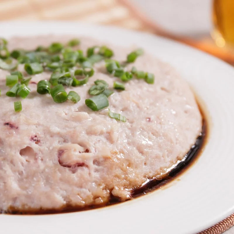 土魷蒸肉餅 【低碳版】