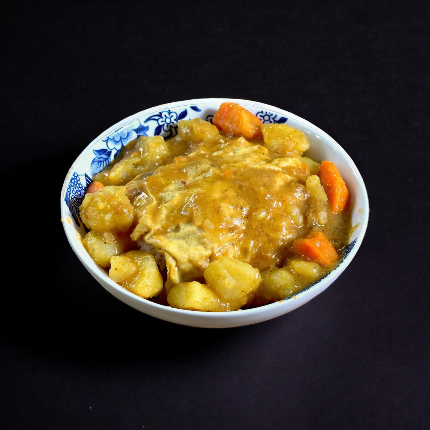 【 日日煮 x OnlyEg 素蛋系列】 日式咖哩蛋包飯 (雞肉版/素肉絲版)