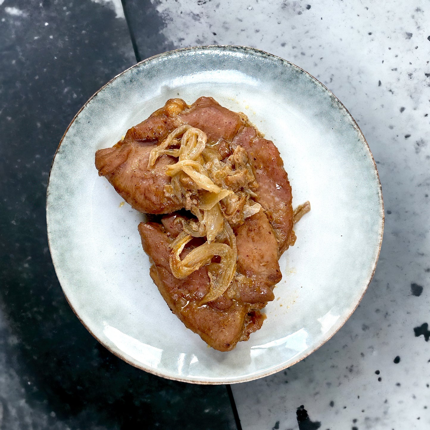 Roasted Satay Pork Chop