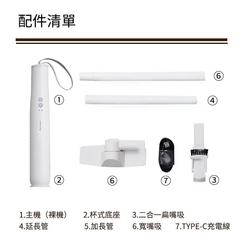Yohome 家の逸 | Mini 無線吸塵機 專用HEPA濾網 香港行貨