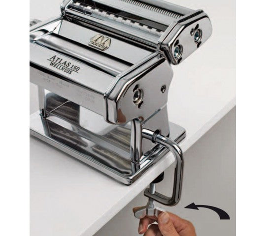 MARCATO ATLAS 150 Design 分體式手動壓麵製麵機 Made in Italy (Metal Handle)