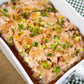Steamed meat loaf with water chestnut and shiitake