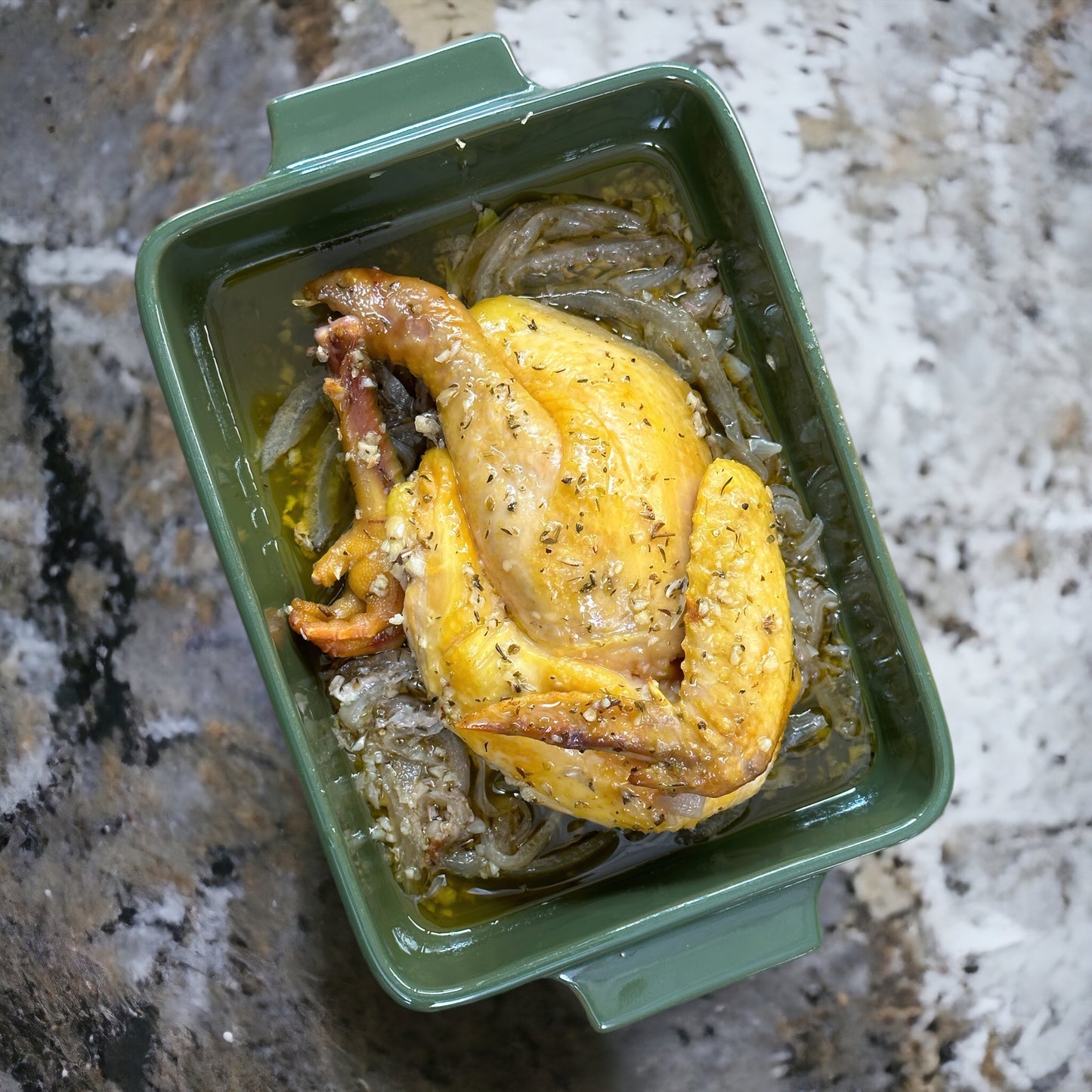 Roasted Chicken with Mixed Herbs